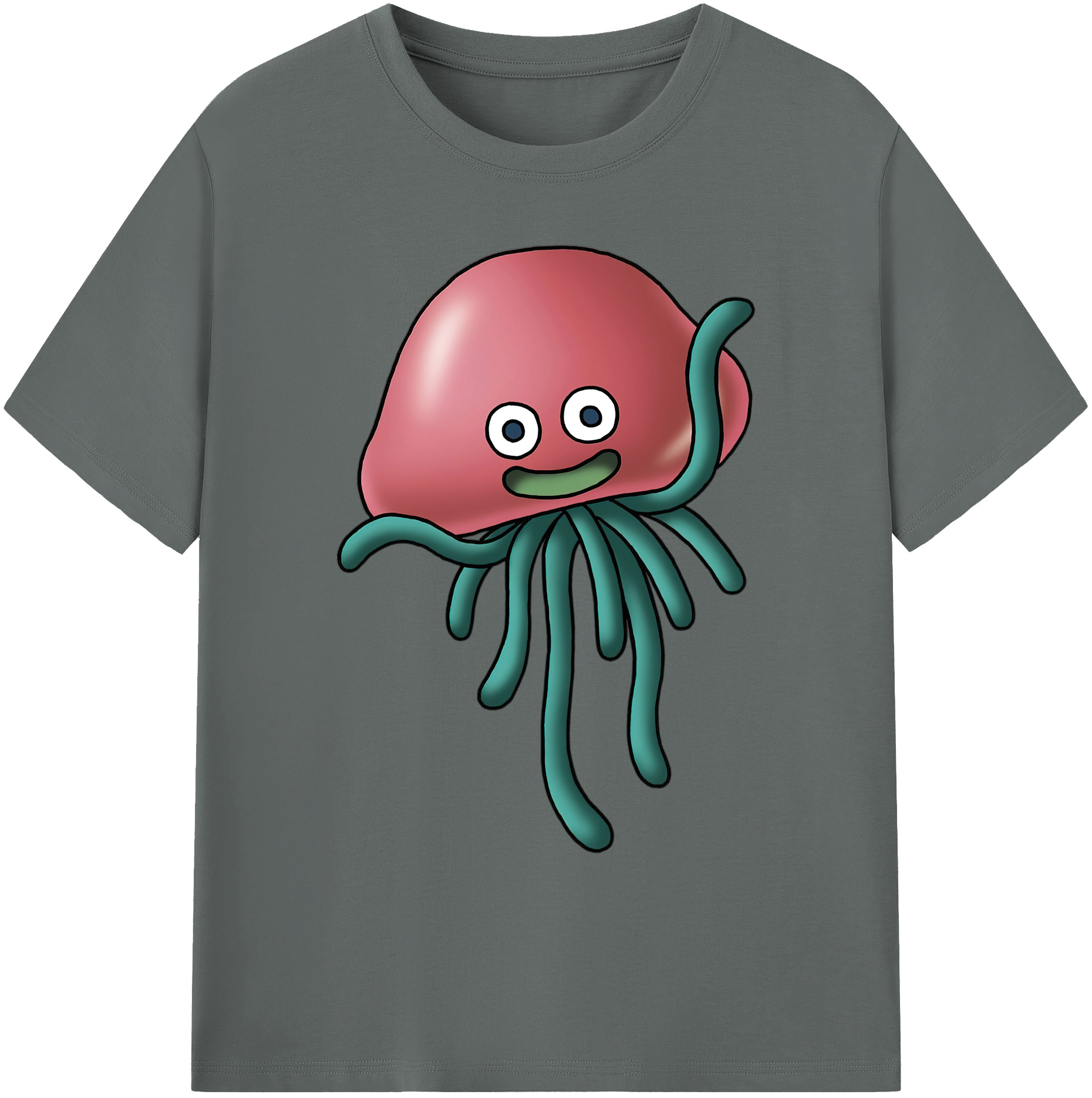 （画像用） ドラゴンクエスト Doragon Kuesuto Dragon Quest 綿100％ メンズ半袖Tシャツ｜肌触りやわらか＆通気性